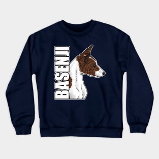 Basenji Brindled Crewneck Sweatshirt